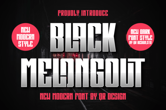 Black Melongout Font: Elevating Small Business Branding