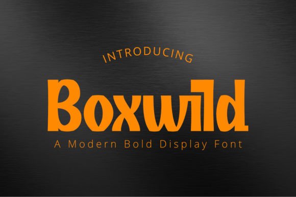 Boxwild Font: Elevate Small Business Branding