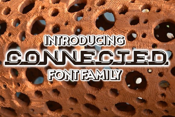 Connected Font Review: Bold Display Type for Branding
