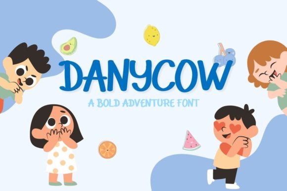 Danycow Font: Adding Whimsy to Small Business Branding
