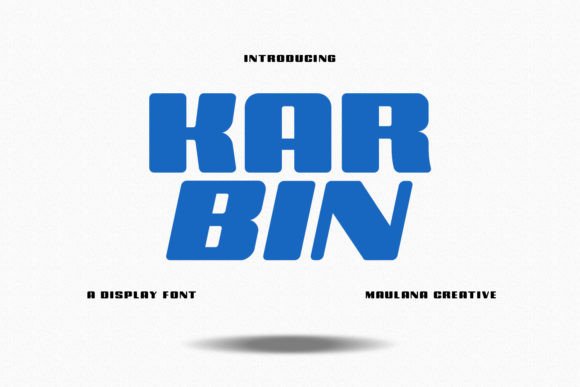 Karbin Font: Bold Display Type for Digital Impact