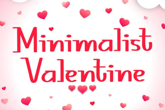 Minimalist Valentine Font: An Editorial Design Review