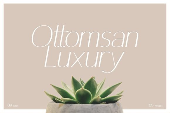 Ottomsan Font: Elevating Handmade Labels and Decor