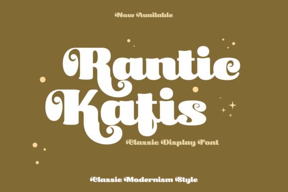 Rantic Kafis Font Review: Bold Elegance for Modern Branding