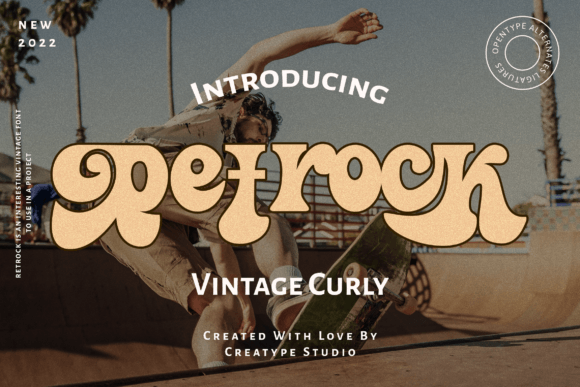 Retrock Font Review: Adding Groovy Vibes to Brand Identity