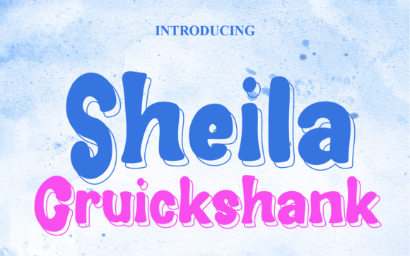 Sheila Cruickshank Font for Playful Web Design