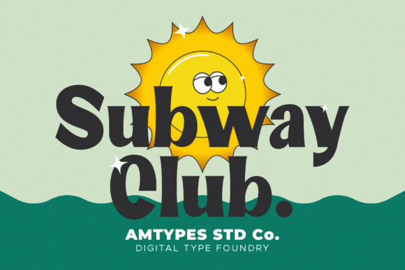 Subway Club Font: Adding Vintage Charm to Editorial Layouts