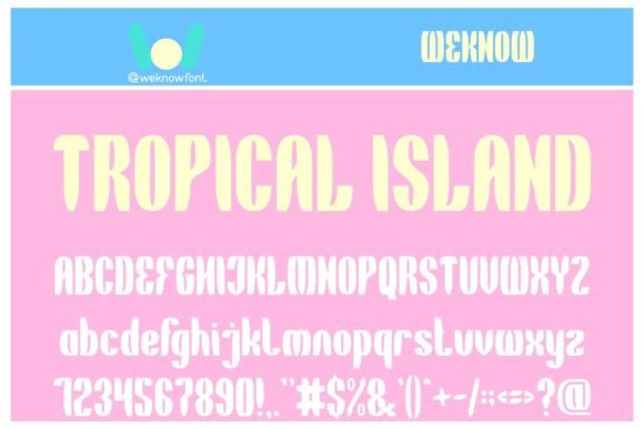 Tropical Island Font: Elevating Small Business Branding