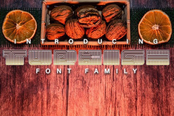 Turkish Font: Futuristic Display Typography for Editorial Design